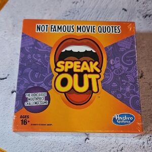 🌟3/$25🌟 Hasbro Speak Out Not Famous Movie Quotes, English